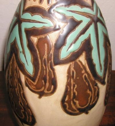  Boch Fr res Keramis Co Keramis Stoneware Vase