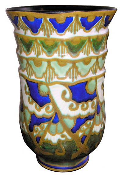  Boch Fr res Keramis Co Stunning Keramis Pottery Vase