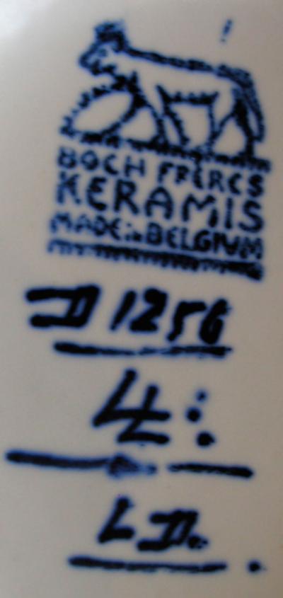  Boch Fr res Keramis Co Stunning Keramis Pottery Vase