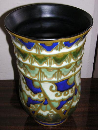  Boch Fr res Keramis Co Stunning Keramis Pottery Vase