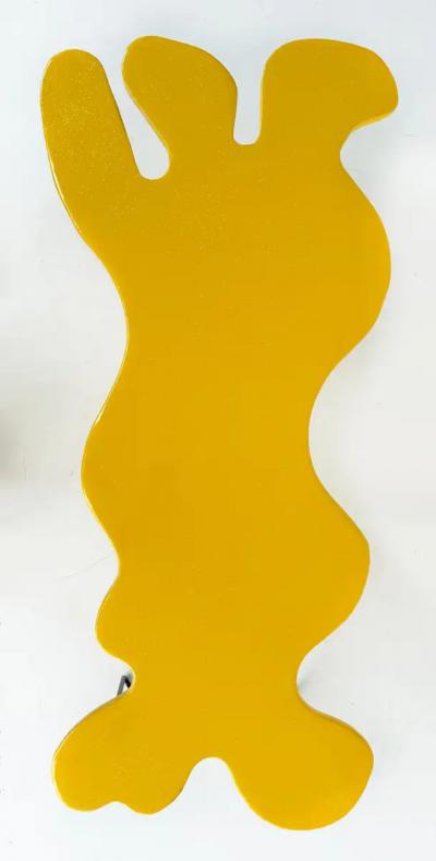  Bohdan Andreas Bohdan Andreas Functional Wall Abstract Art Coffee Table in Hand Painted Epoxy