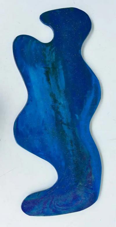  Bohdan Andreas Bohdan Andreas Functional Wall Art Coffee Table in Hand Painted Epoxy Resin