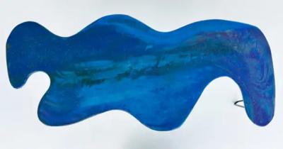  Bohdan Andreas Bohdan Andreas Functional Wall Art Coffee Table in Hand Painted Epoxy Resin