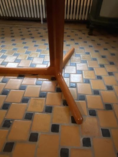  Boltinge MID CENTURY DANISH MODERN DINING TABLE WITH SIX CHAIRS