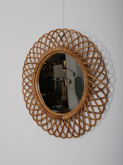  Bonacina Bonacina cane work circular mirror
