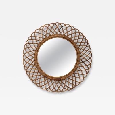  Bonacina Bonacina cane work circular mirror