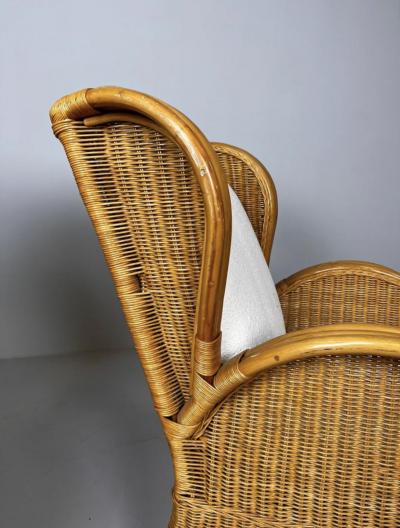  Bonacina Italian Wicher Armchiars