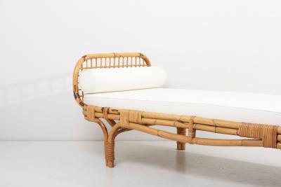  Bonacina One of two new upholstered Daybeds by Bonacina Italy 1950s