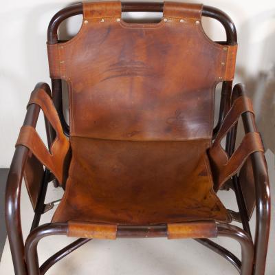  Bonacina Tito Agnoli pair bamboo cane armchairs 1960s