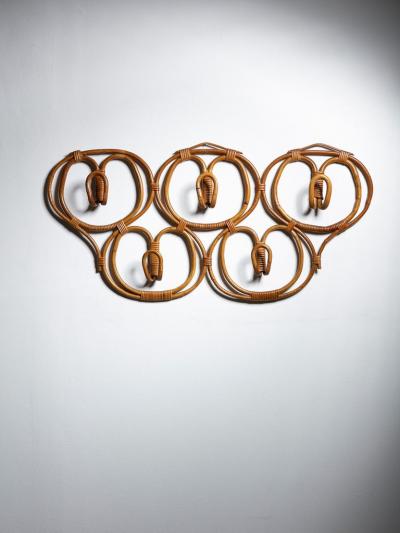  Bonacina Wall Coat Hanger by Franca Helg for Bonacina
