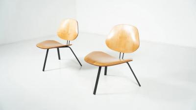  Borsani Tecno Mid Century Modern P31 Chairs by Osvaldo Borsani Tecno 1950s