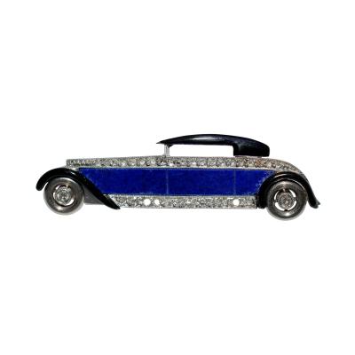  Boucheron Art Deco Luxury Automobile Brooch