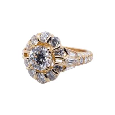  Boucheron BOUCHERON 1 02 CARAT ROUND DIAMOND F IF GIA RING