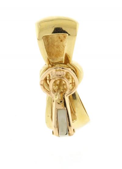  Boucheron Boucheron Gold Bow Earrings