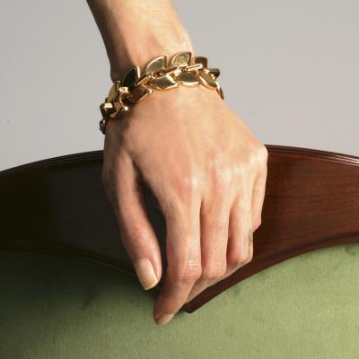  Boucheron Boucheron Retro Gold Epis Bracelet