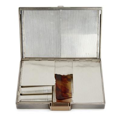  Boucheron Boucheron silver and vermeil minaudi re