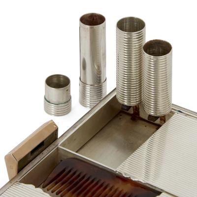  Boucheron Boucheron silver and vermeil minaudi re