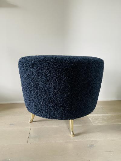  Bourgeois Boheme Atelier Arc Poof Blue Boucle