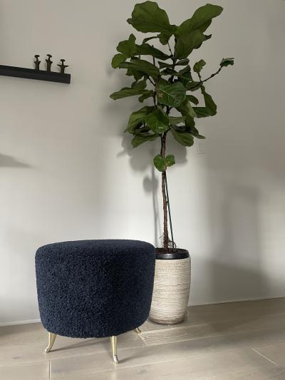  Bourgeois Boheme Atelier Arc Poof Blue Boucle