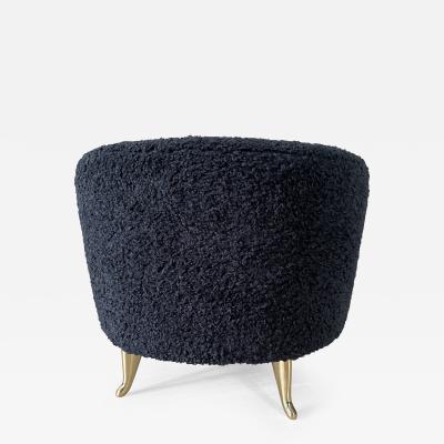  Bourgeois Boheme Atelier Arc Poof Blue Boucle