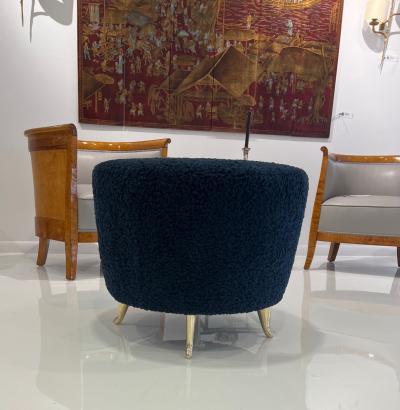  Bourgeois Boheme Atelier Arc Poof Blue Boucle