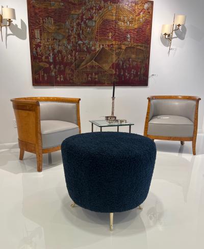  Bourgeois Boheme Atelier Arc Poof Blue Boucle