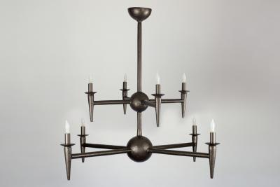  Bourgeois Boheme Atelier Avron 8 branch Chandelier