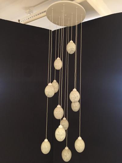  Bourgeois Boheme Atelier Belleville Chandelier White 12 Light Chandelier