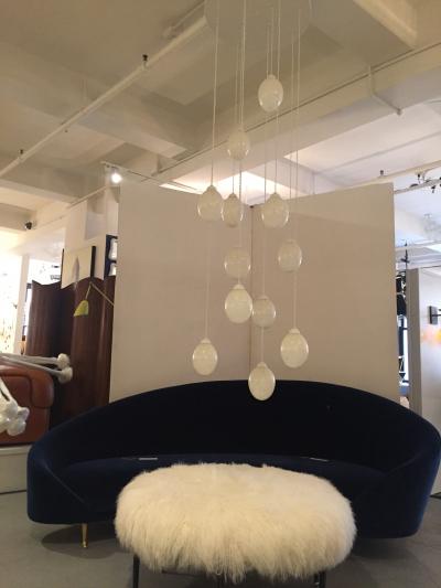  Bourgeois Boheme Atelier Belleville Chandelier White 12 Light Chandelier