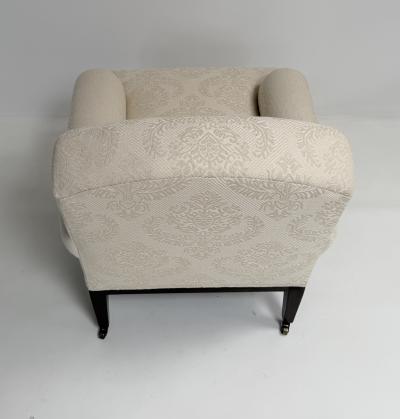  Bourgeois Boheme Atelier Classic Styled Gentlemans Arm Chair Rive Gauche Arm Chair