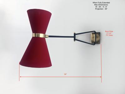  Bourgeois Boheme Atelier Mid Century Design Articulated Wall Sconce Bolivar Sconce