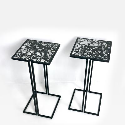  Bourgeois Boheme Atelier Nantes Side Tables Dots marble by Bourgeois Boheme Atelier