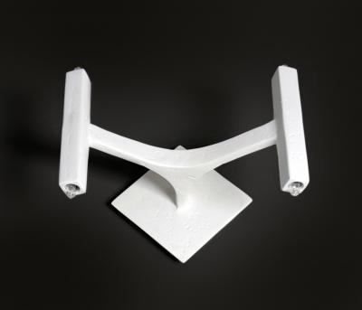  Bourgeois Boheme Atelier Nation Sconce Modern Wall Sconce with Plaster Finish 