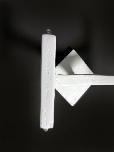  Bourgeois Boheme Atelier Nation Sconce Modern Wall Sconce with Plaster Finish 