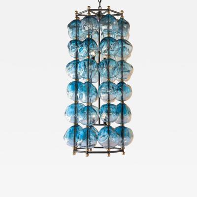  Bourgeois Boheme Atelier Opera Chandelier Aqua Blue by Bourgeois Boheme Atelier