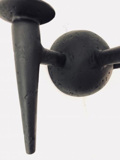  Bourgeois Boheme Atelier Pair of Avron Sconces Noire by Bourgeois Boheme Atelier