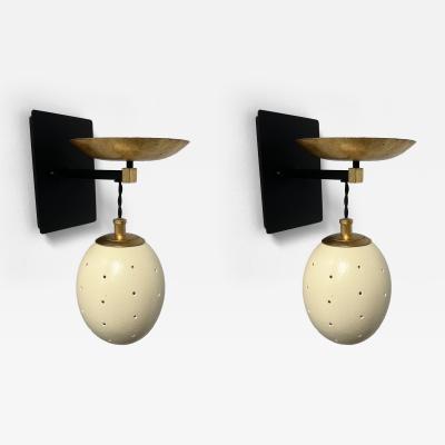  Bourgeois Boheme Atelier Pair of Belleville Sconces
