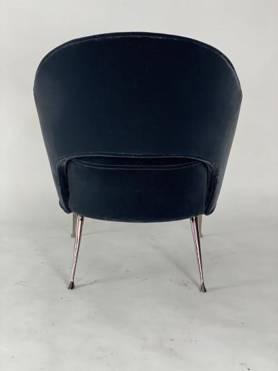  Bourgeois Boheme Atelier Pair of Briance Chairs Black Nickel Legs