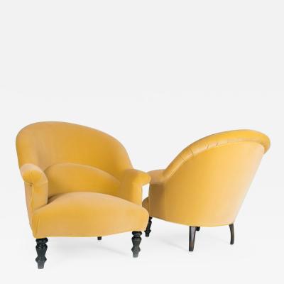  Bourgeois Boheme Atelier Pair of Clarence Chairs