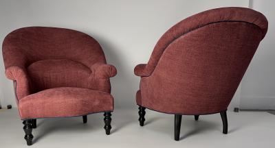  Bourgeois Boheme Atelier Pair of Clarence Chairs