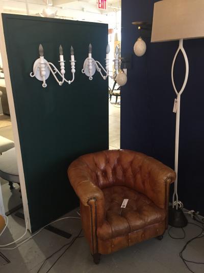  Bourgeois Boheme Atelier Pair of Decorative Plaster Wall Sconces 3 Arms