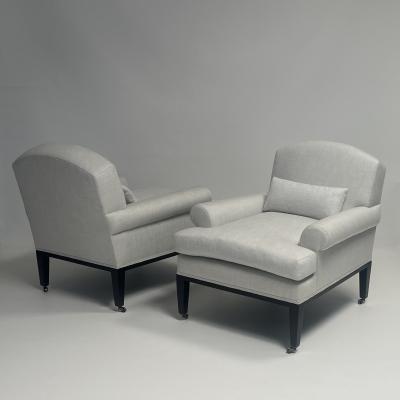  Bourgeois Boheme Atelier Pair of Rive Gauche Armchair by Bourgeois Boheme Atelier