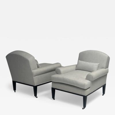  Bourgeois Boheme Atelier Pair of Rive Gauche Armchair by Bourgeois Boheme Atelier