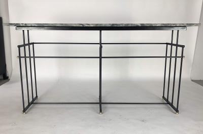  Bourgeois Boheme Atelier Plaissance Table Crystalized Marble Top
