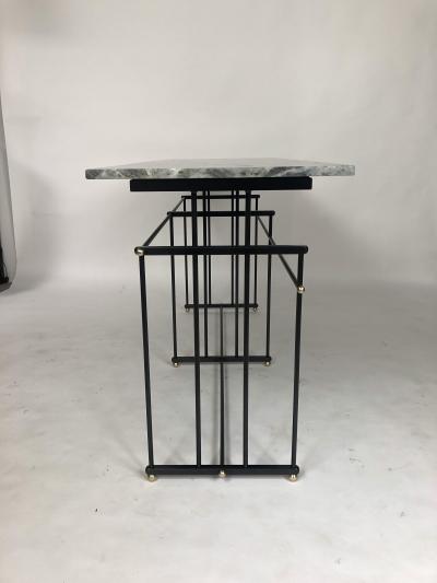 Bourgeois Boheme Atelier Plaissance Table Crystalized Marble Top