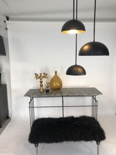  Bourgeois Boheme Atelier Plaissance Table Crystalized Marble Top