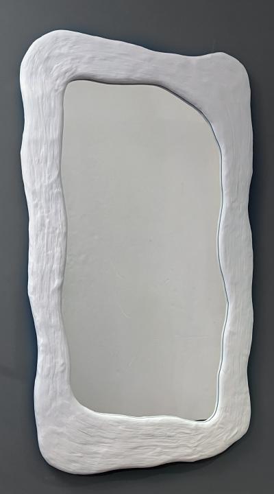  Bourgeois Boheme Atelier Plaster of Paris Mirror Nuage By Bourgeois Boheme Atelier