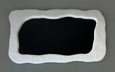  Bourgeois Boheme Atelier Plaster of Paris Mirror Nuage By Bourgeois Boheme Atelier