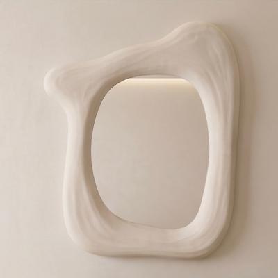  Bourgeois Boheme Atelier Plaster of Paris Nuage Mirror 2 by Bourgeois Boheme Atelier