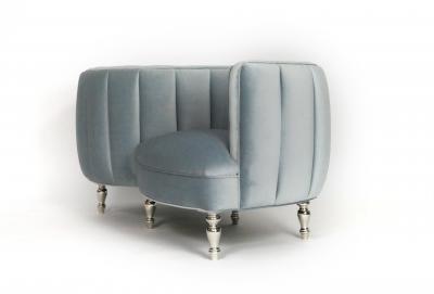  Bourgeois Boheme Atelier Rive Droite confident White Bronze Legs